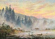 Caspar David Friedrich The morning oil painting artist